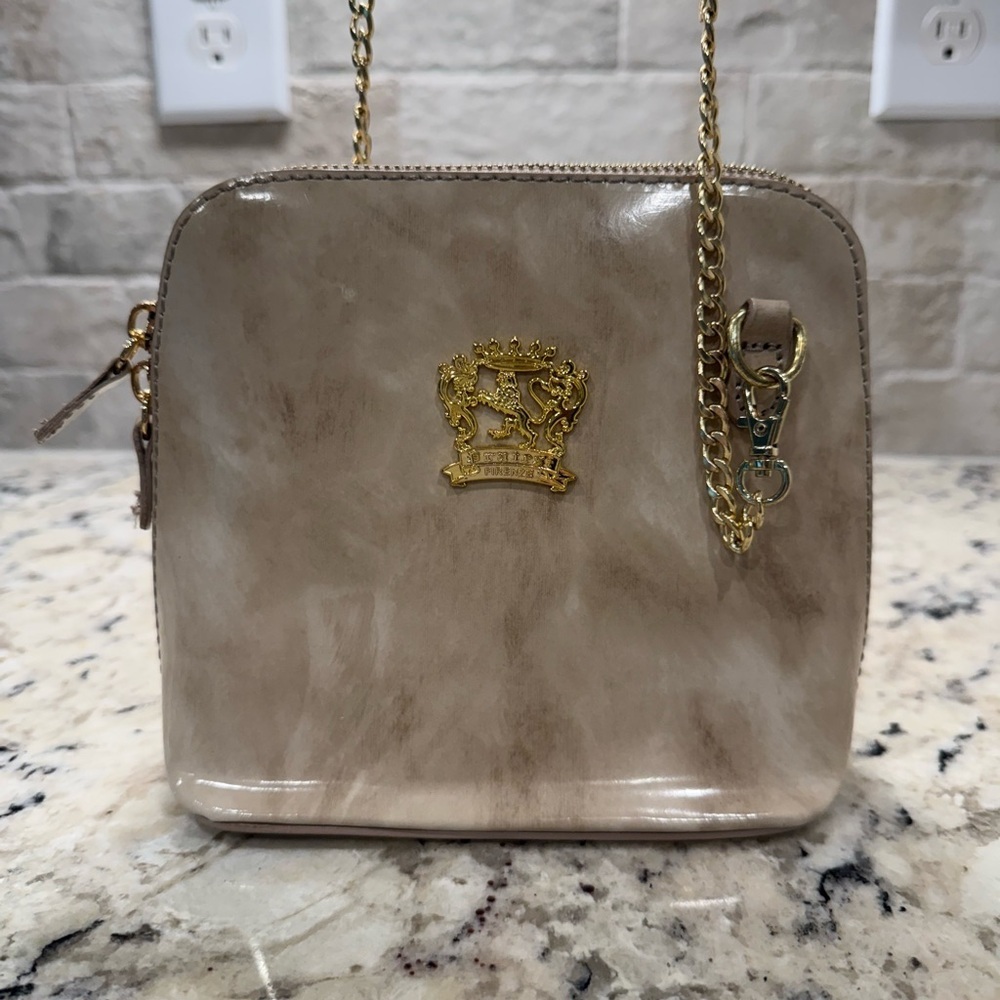 Pratesi Firenze Beige Crossbody Bag - Picture 1 of 8